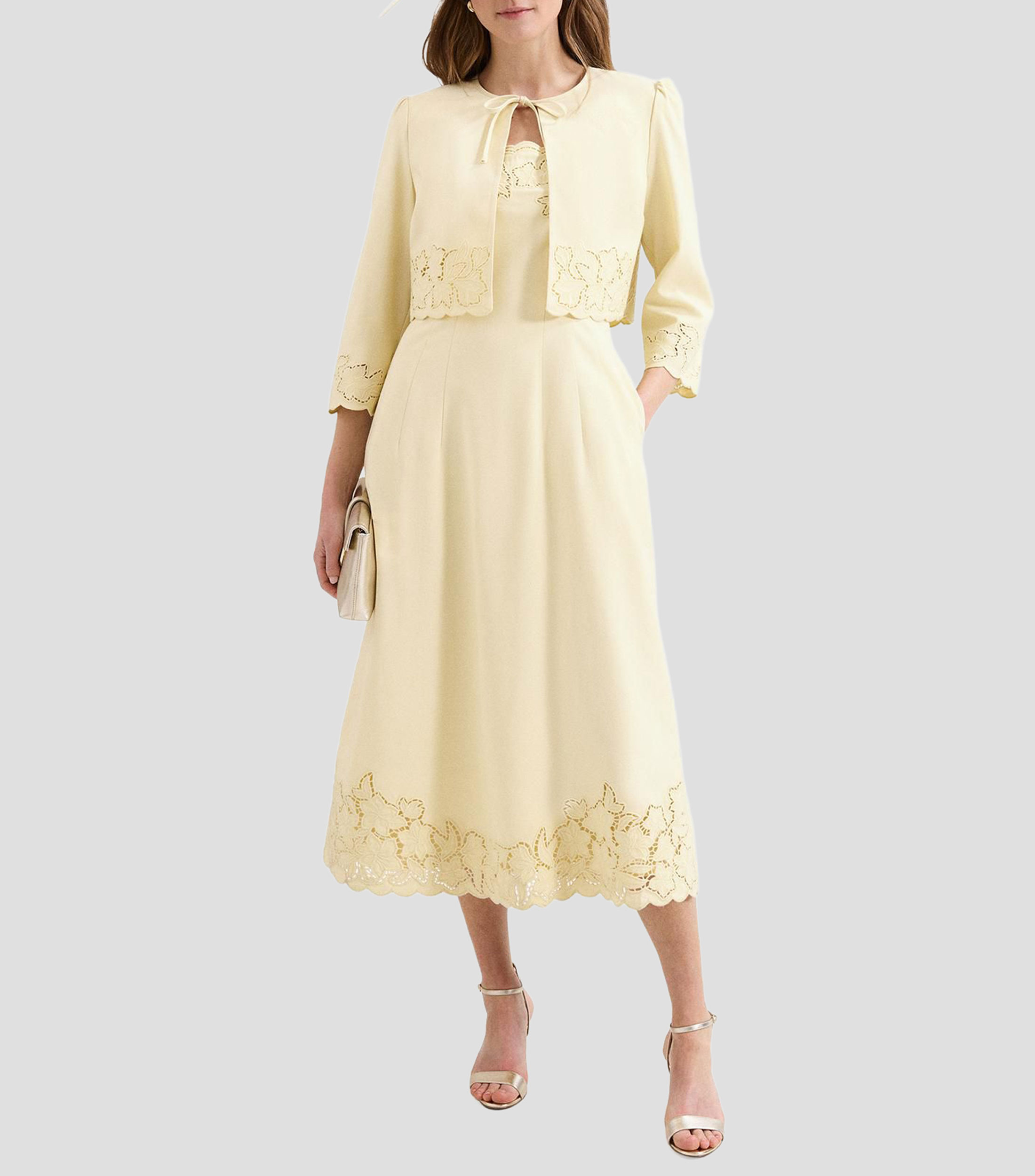 Saco con microdiseño Mujer